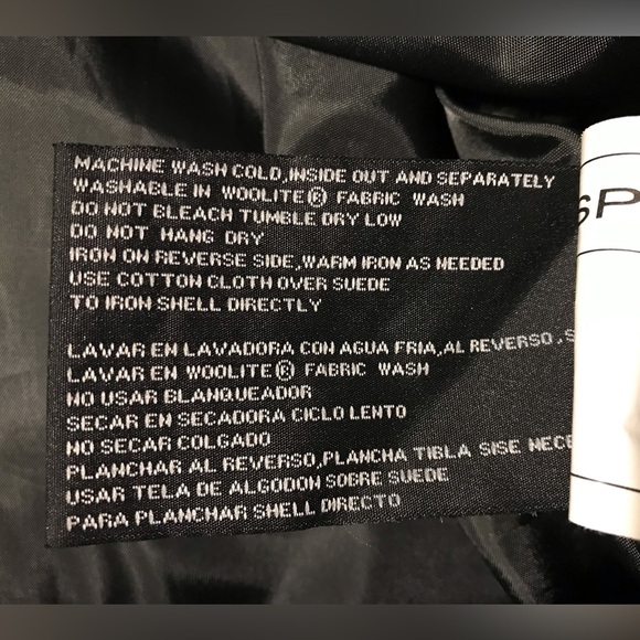 NWOT Vintage Womens Unisex ST JOHNS BAY GREEN OLIVE SUEDE Jacket 3XL Leather Rl - Picture 12 of 13